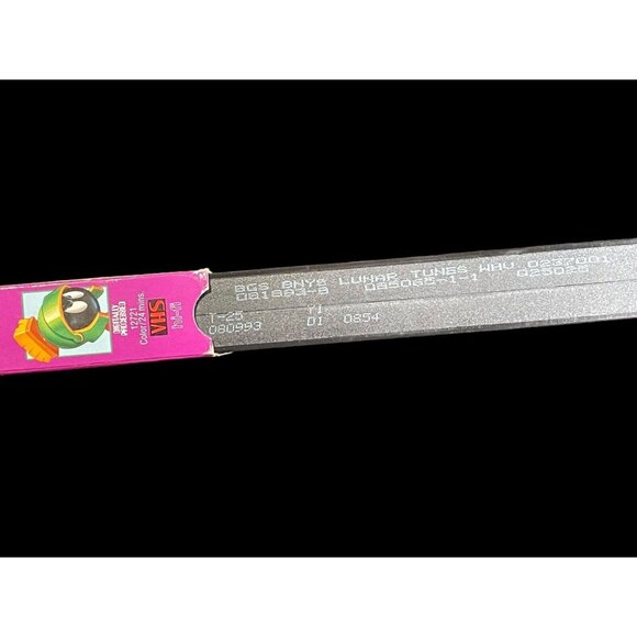 1993 VHS Bugs Bunny's Lunar Tunes Looney Tunes Marvin The Martian - Picture 5 of 5